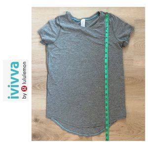 Lululemon Ivivva Rise Shine Repeat tee, girls' size 10